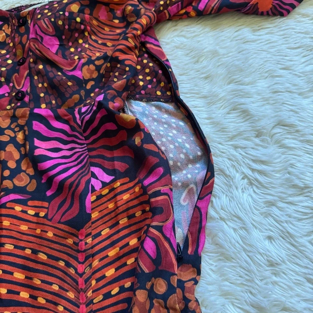 NWT Farm Rio Leopard Hearts Mini Dress - Size XS - Picture 6 of 8
